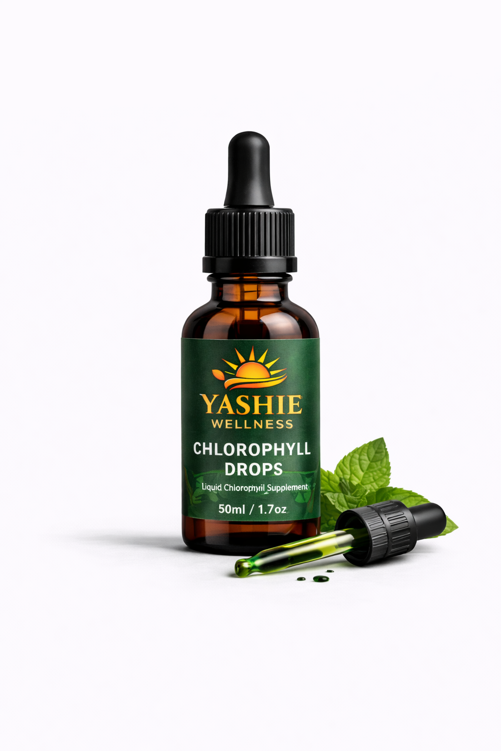 Chlorophyll Liquid Drops
