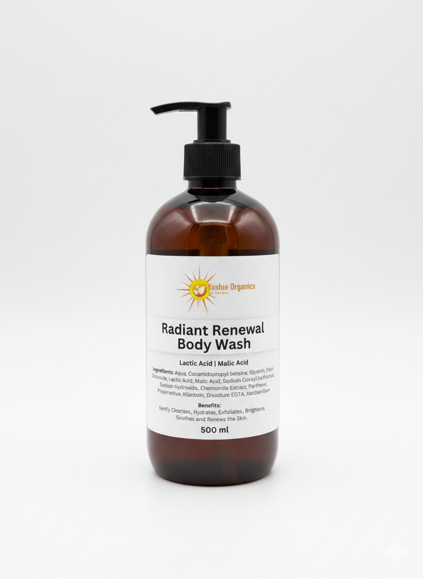 Radiant renewal body wash